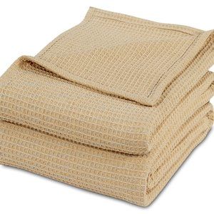 100% Combed Cotton Soft Cozy Warm Blanket BEIGE